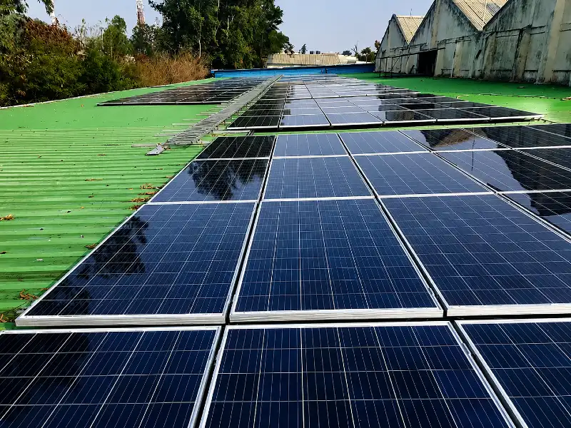 Solar rooftop project in Ghaziabad, Uttar Pradesh