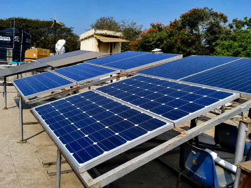 Solar rooftop project in Pali, Rajasthan