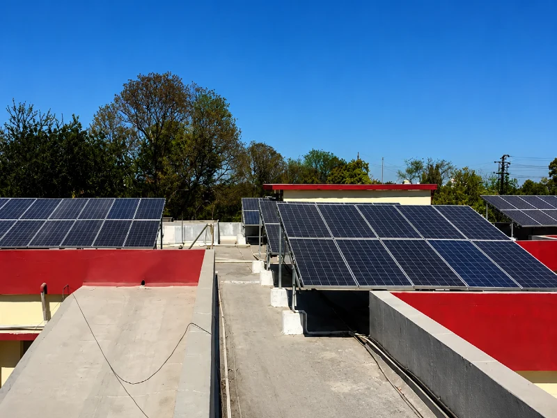 Solar rooftop project in Indore, Madhya Pradesh