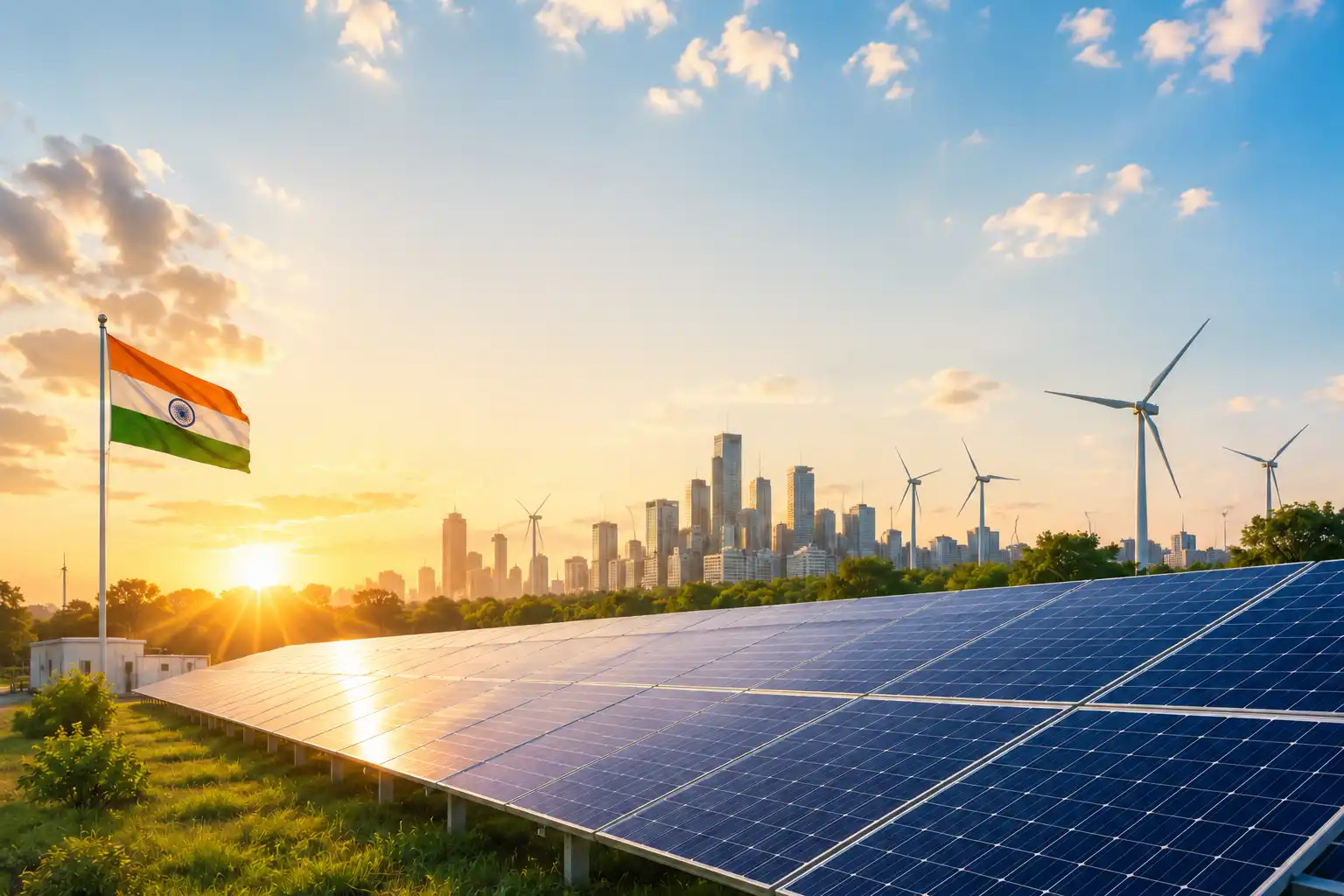 Anureza Power solar farm installation
