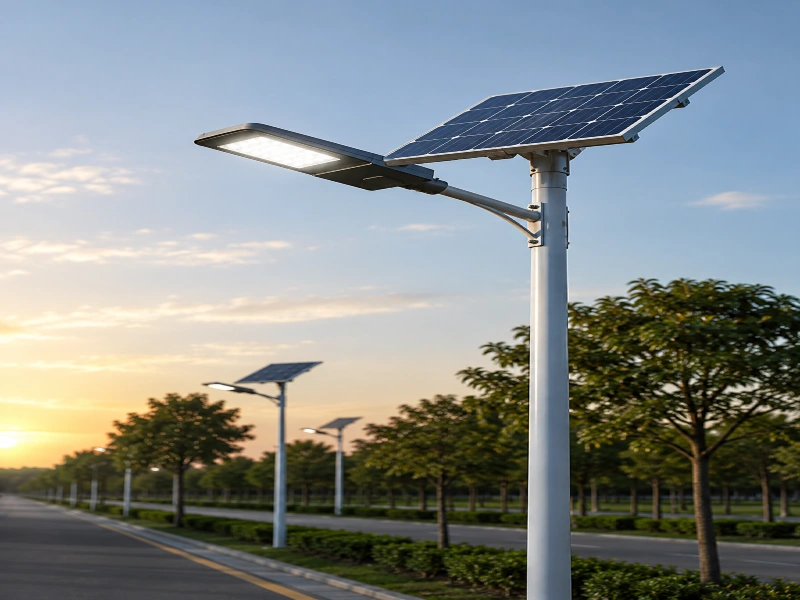Solar street light