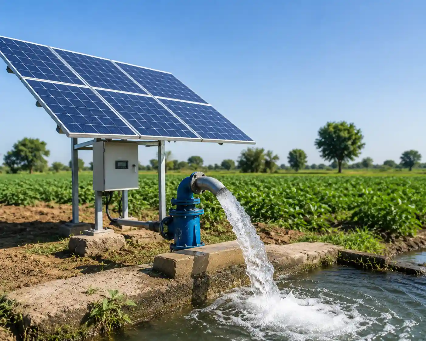 Solar water pump